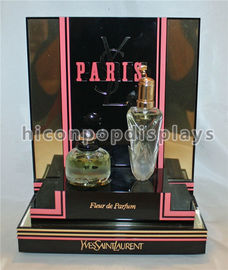 China Paris-Kosmetik, die Ladenbau-Acrylparfüm-Ausstellungsstand 3-Step verkaufen fournisseur