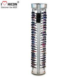 China Drehende Eyewear-Speicher-Sonnenbrille-Präsentationsständer mit hölzernem unedlem Metall Rod fournisseur
