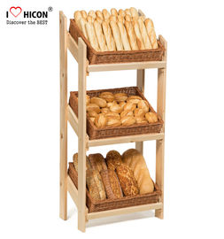 China Kleinboden, der hölzernen Brot-Ausstellungsstand für Bäckerei-Speicher/Lebensmittelladen steht fournisseur