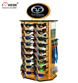 China Käufer-Marketing-Sonnenbrille-Anzeige kommerzieller hölzerner Sunglass-Ausstellungsstand fournisseur