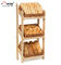 Kleinboden, der hölzernen Brot-Ausstellungsstand für Bäckerei-Speicher/Lebensmittelladen steht fournisseur