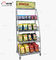 Freistehender Verkaufsstelle-Draht-Imbiss Chip Bag Display Racks fournisseur