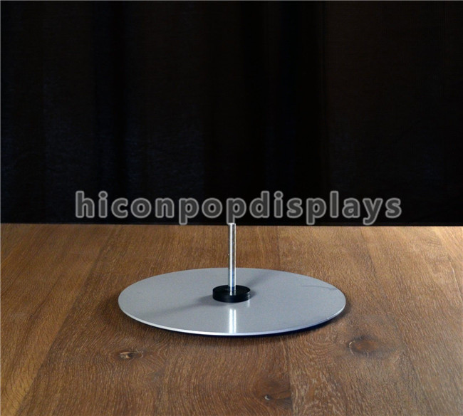 Hölzerne acrylsauerPräsentationsständer 2 - mit Seiten versehener rotierender Countertop-Uhr-Anzeigen-Schaukasten