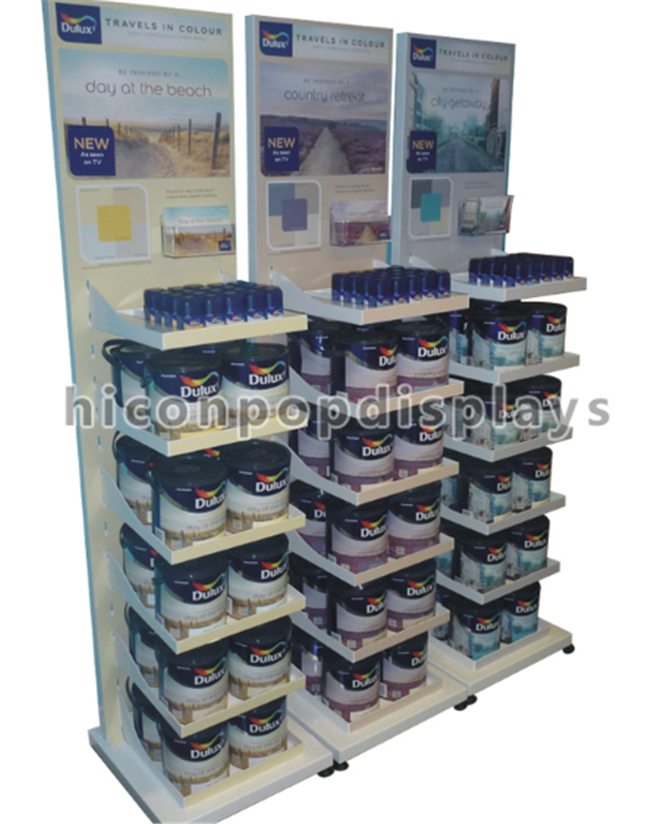 Auto-Malerei-Produkt-Ladengeschäft Countertop-Präsentationsständer für Spray-Dosen-Holding