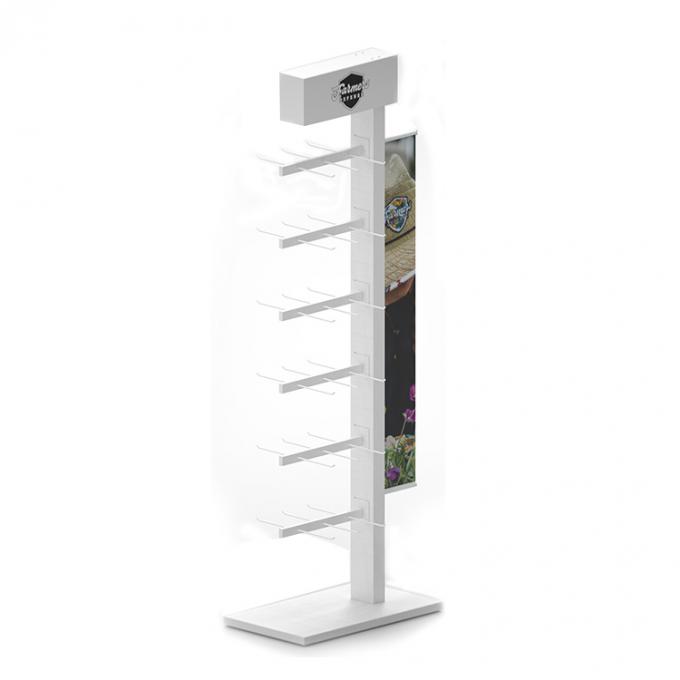 Einzelhandelsgeschäft-Ärmel-Verkauf Metalldraht-Peg Hook Display Rack Fors