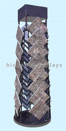 China Metallfreie stehende Boden-Granit-/Marmor-Fliesen-Anzeige für Steinkleinausstellungsraum fournisseur