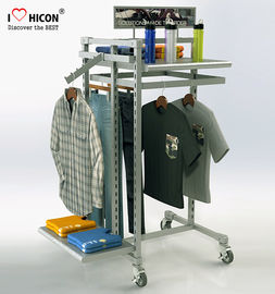 China Kleidungs-Ladenbau-Fabrikpreis-Metall-Kleidungs-Gestell MOQ 20pcs für Einzelhandelsgeschäft fournisseur