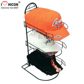 China Verkauf-Baseballmütze-Tischplatte-Ausstellungsstand-3-lagiges Metallmaterial fournisseur