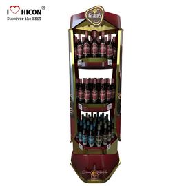 China Kundengebundene Wein-Ausstellungsstand-Getränkebier-Präsentationsständer-Knall-Ausstellungen von Handelsware fournisseur