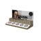 goldene Anzeigen-kosmetische Speicher-Zähler-Display-Unit des Make-up2-tiered fournisseur