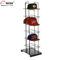 Verkauf-Baseballmütze-Tischplatte-Ausstellungsstand-3-lagiges Metallmaterial fournisseur