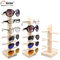 Erstaunliche Kunden-hölzerne Sonnenbrille-Ausstellungsstand-Gegenspitzen-Werbungs-Ausrüstung fournisseur