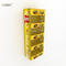 Kundenspezifischer Nahrungsmittelpräsentationsständer-Entwurf des gelbes Metall4-tiers für Verkauf fournisseur