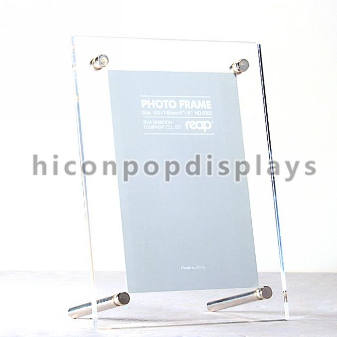 Haushalts-klares Acrylfoto steht/Tischplatten-Foto-Ausstellungsstände