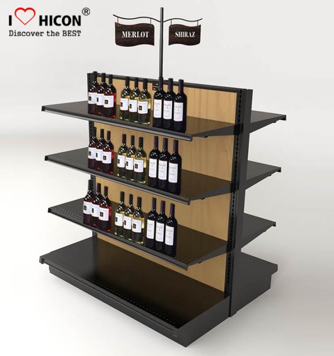 Handelswein-Präsentationsständer und Alkohol-Fach für Weinhandlungen/Geschäfte
