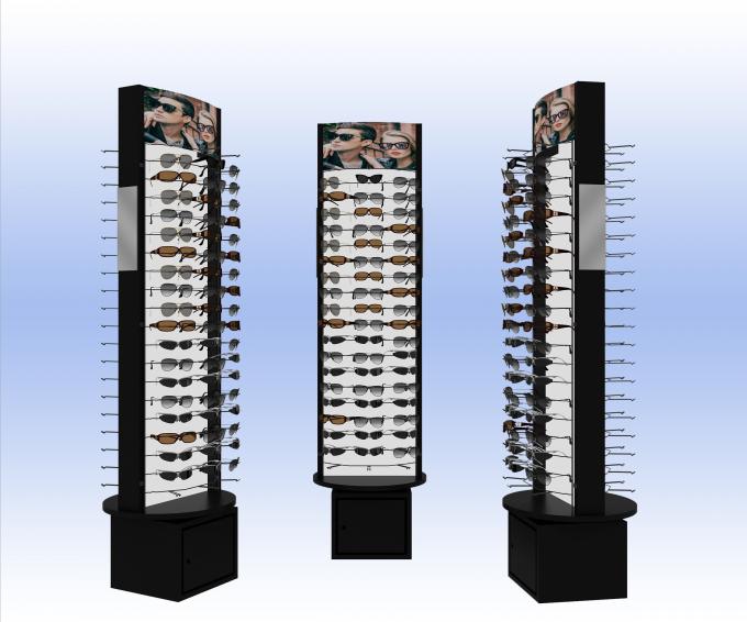 Tischplatte Dior-Sonnenbrille-Display-Units, die Marken-Wert Eyewear-Ausstellungsstand erhöhen