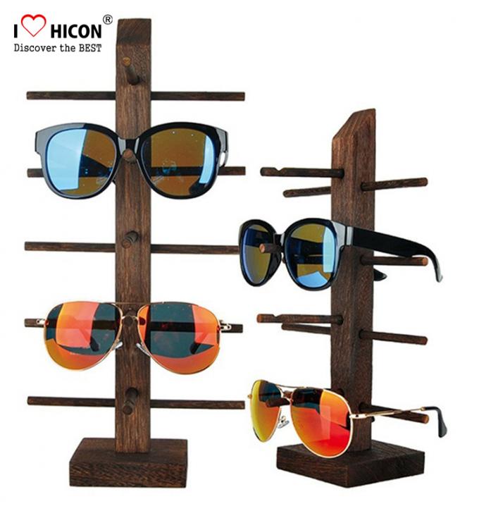Brillen-Geschäft Countertop Handelseyewear-Anzeige Rod für 5 Paare Sonnenbrille