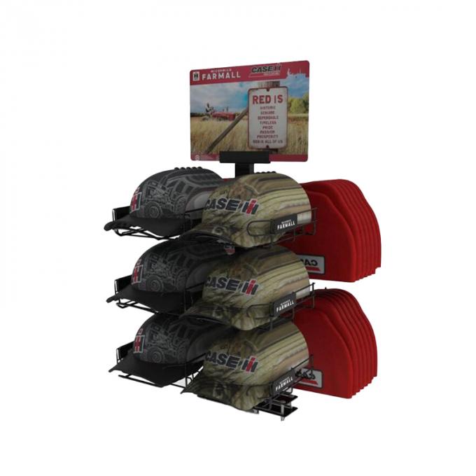 Countertop-Metallhut-Beanie Display Rack Cap Store-Befestigungs-Werbung