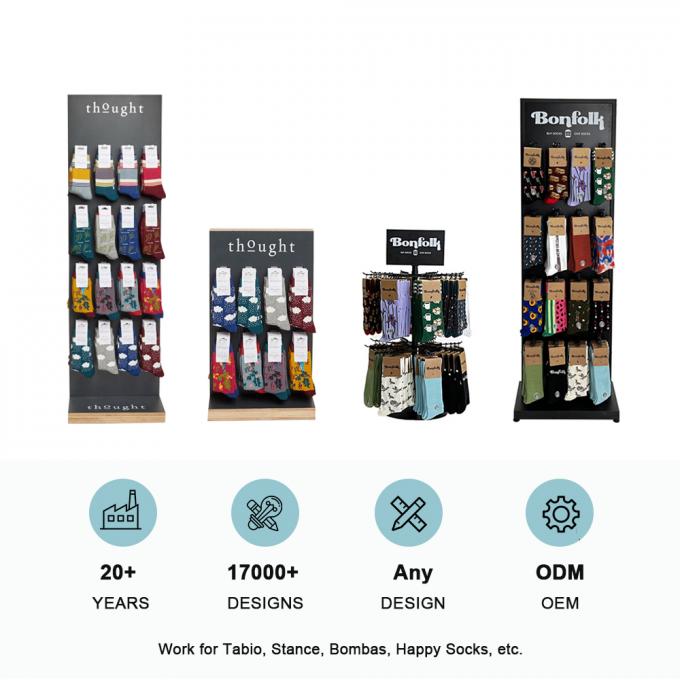 Custom Sock Display Stand spielt eine wichtige Rolle im Einzelhandel